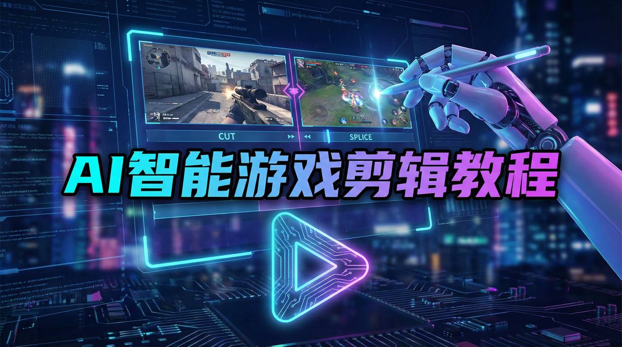 抖阴AI游戏视频剪辑教程