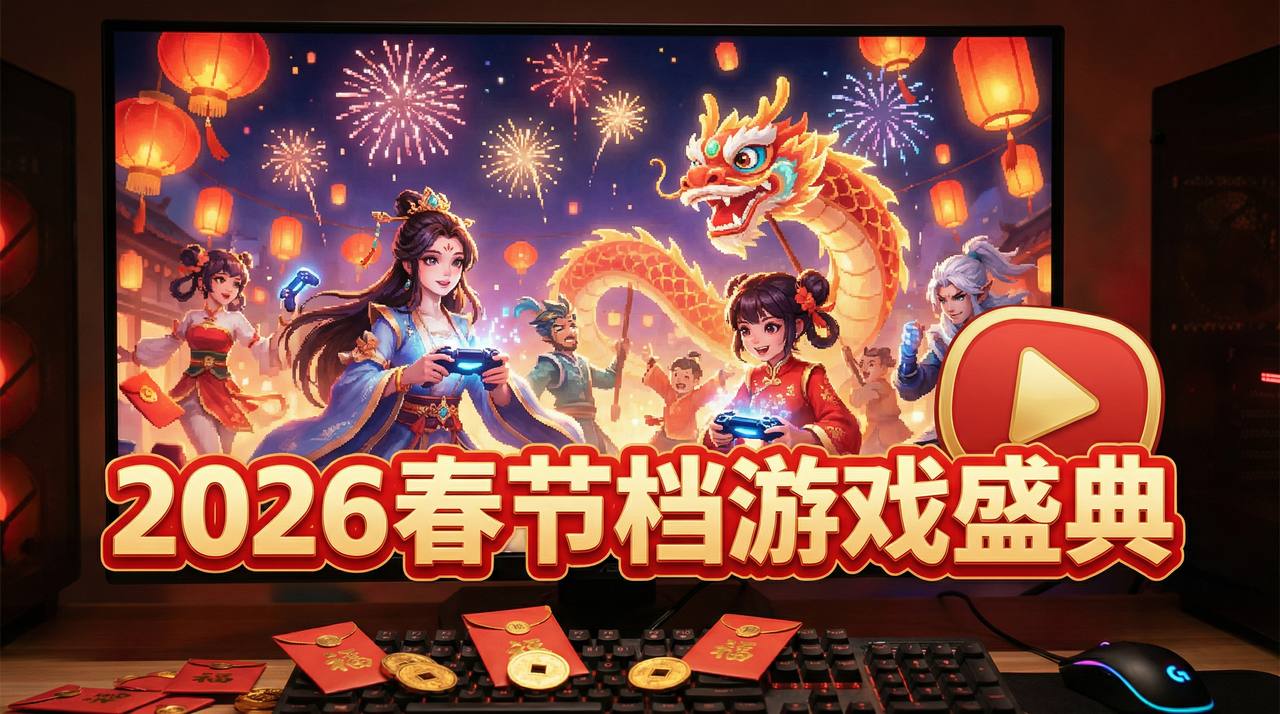 抖阴春节档游戏视频挑战合集